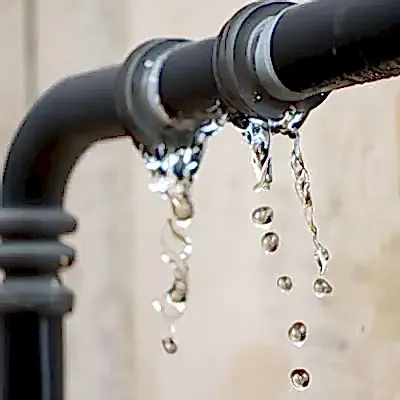 leaking pipe