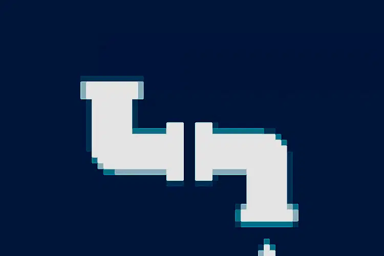 Icon of Pipe with water drip