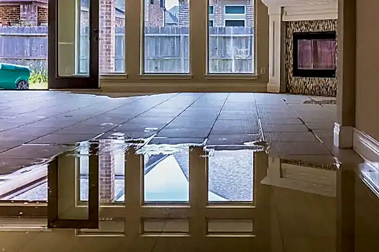 Flooded Basement Stock Photo for Emergency Plumbing Services