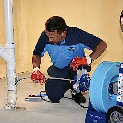 ZPZ Tech clearing drain pipe