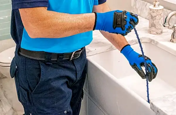 Z PLUMBERZ of Riverside servicing tub drain