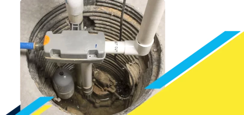 Photo of sump pump